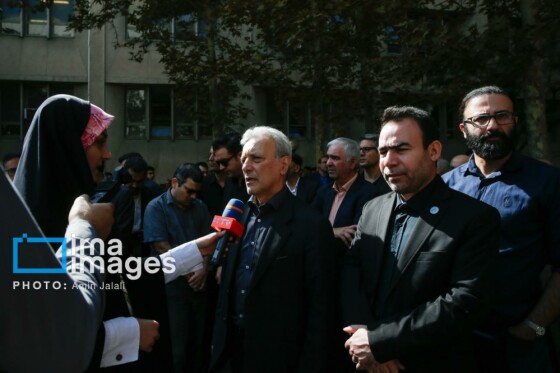 تشییع پیکر «محمد امین کلاته»