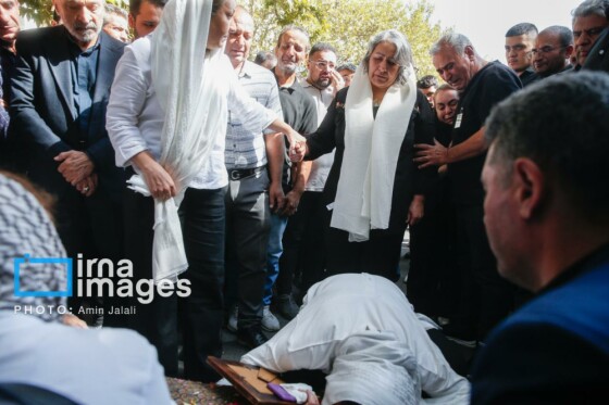 تشییع پیکر «محمد امین کلاته»