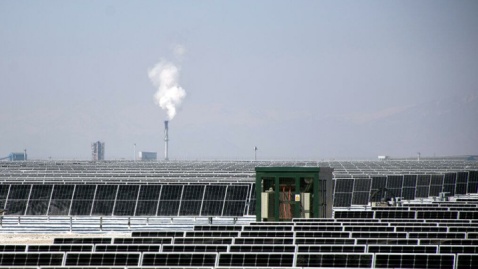 اتصال نیروگاه خورشیدی ۲ هزار میلیارد ریالی سرخه به شبکه سراسری/ طرحی که ۲ ماهه عملیاتی شد