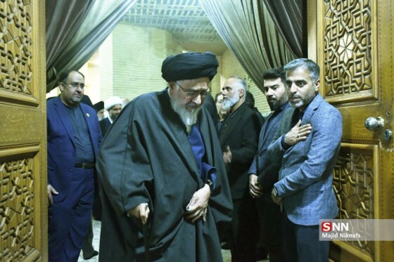 مجلس ترحیم همسر آیت الله سیستانی در تهران