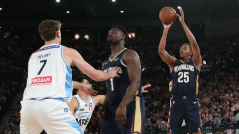 NBA اولین بازی‌اش در استرالیا را برگزار کرد