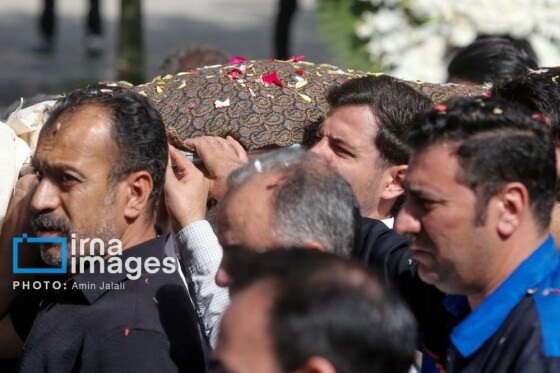 تشییع پیکر «محمد امین کلاته»