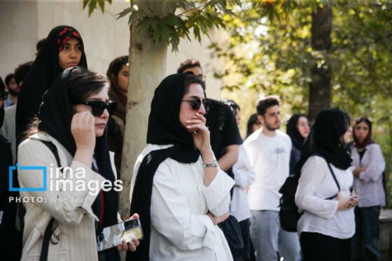 تشییع پیکر «محمد امین کلاته»