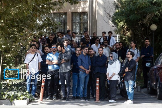 تشییع پیکر «محمد امین کلاته»