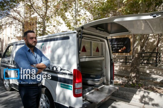 تشییع پیکر «محمد امین کلاته»