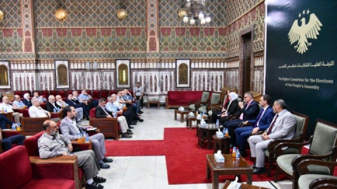 انتخابات نمایشی پارلمان سوریه بعد سقوط اسد