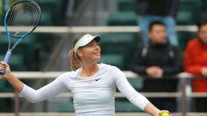 بازگشت شاراپووا به زمین تنیس