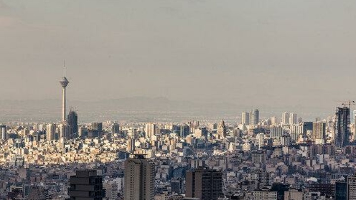 هوای تهران آلوده شد