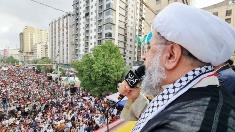 فریاد همبستگی در کراچی؛ خیابانها علیه اشغالگری اسرائیل به پا خاستند