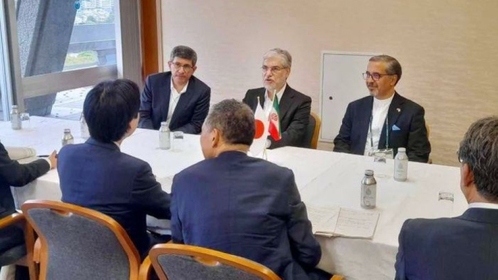 دیدار وزرای علوم ایران و ژاپن در حاشیه اجلاس STS کیوتو