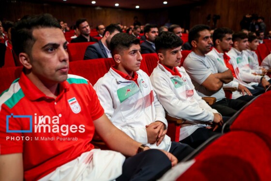 تجلیل از مدال آوران ورزش دانش آموزی