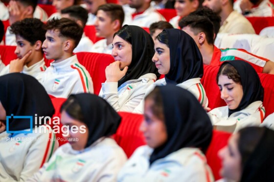 تجلیل از مدال آوران ورزش دانش آموزی