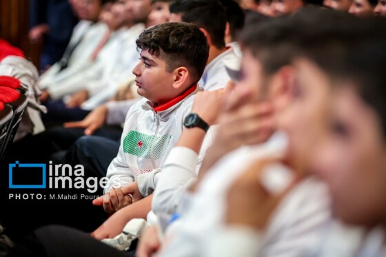 تجلیل از مدال آوران ورزش دانش آموزی