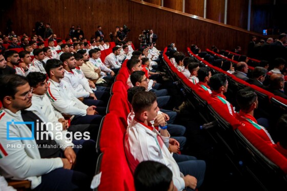 تجلیل از مدال آوران ورزش دانش آموزی