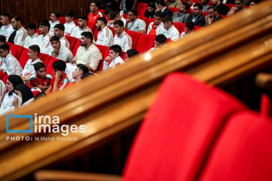 تجلیل از مدال آوران ورزش دانش آموزی