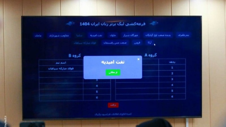 آغاز لیگ برتر والیبال زنان
