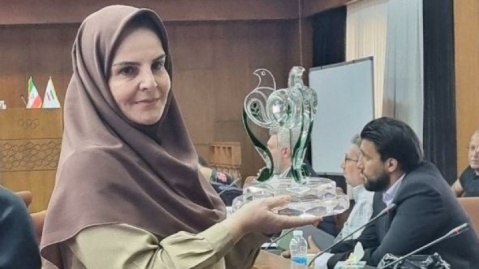 حسامی فرد و نشان ملی صلح و ورزش