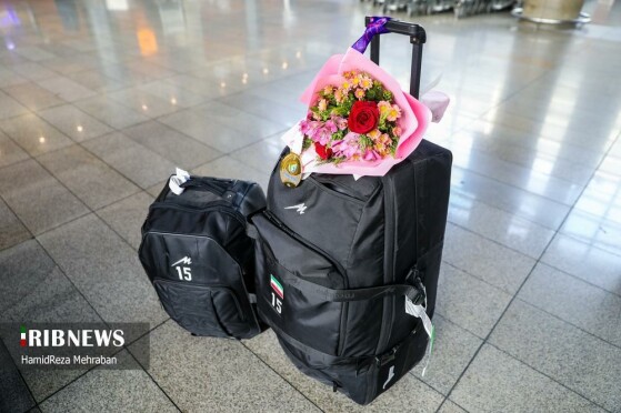 مراسم استقبال از تیم ملی والیبال بانوان ایران