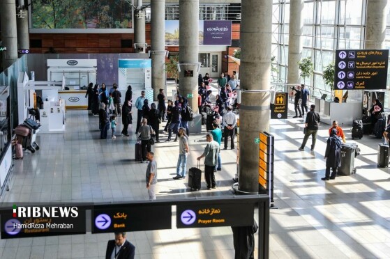 مراسم استقبال از تیم ملی والیبال بانوان ایران