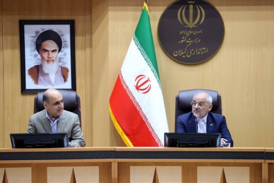 جلسه شورای برنامه‌ریزی و توسعه گیلان با حضور دکتر حاجی میرزایی