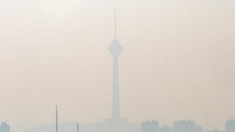 هوای تهران آلوده است