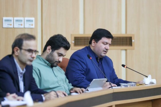 جلسه شورای برنامه‌ریزی و توسعه گیلان با حضور دکتر حاجی میرزایی