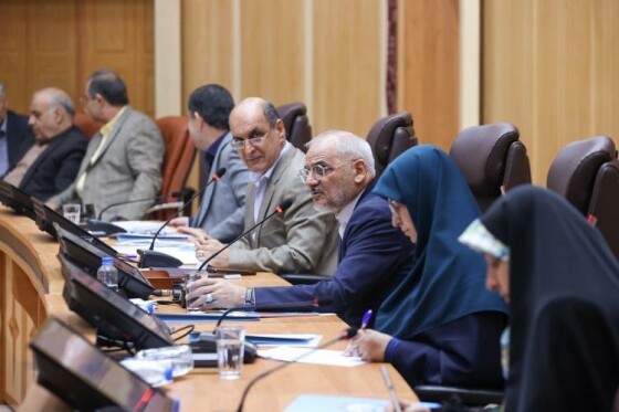 جلسه شورای برنامه‌ریزی و توسعه گیلان با حضور دکتر حاجی میرزایی