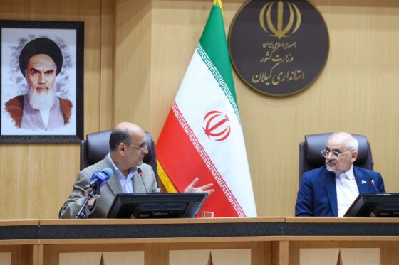 جلسه شورای برنامه‌ریزی و توسعه گیلان با حضور دکتر حاجی میرزایی