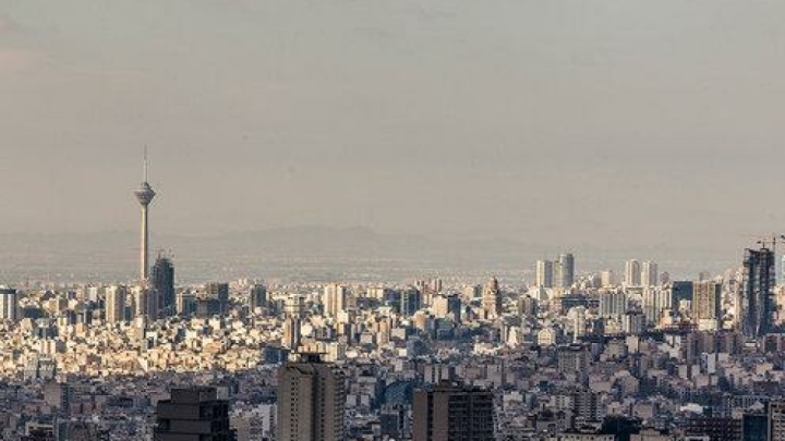 هوای تهران در وضعیت نارنجی قرار دارد