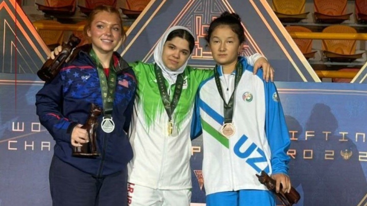 ضرب اولین طلای تاریخ پاراوزنه‌برداری زنان ایران در جهان