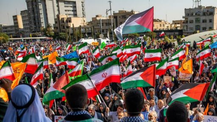 راهپیمایی حمایت از مردم غزه در سراسر ایران برگزار شد