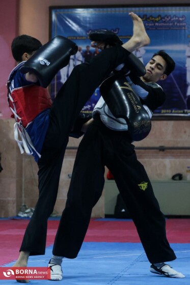 تمرين تیم ملی تکواندو آقایان