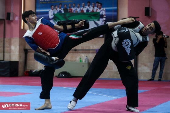 تمرين تیم ملی تکواندو آقایان