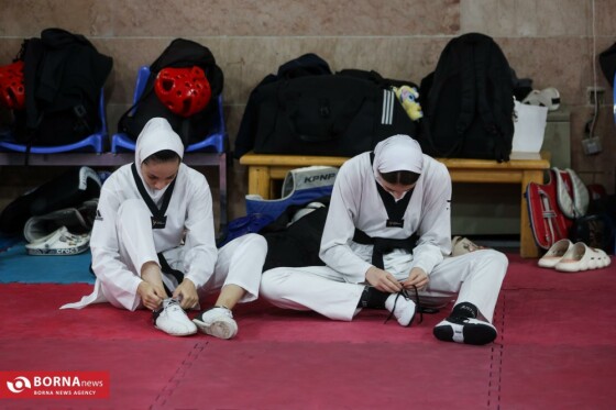 اردوی تیم ملی تکواندو دختران