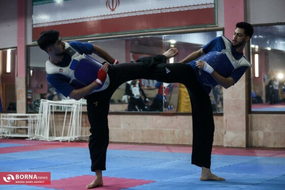 تمرين تیم ملی تکواندو آقایان