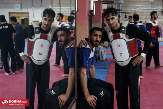 تمرين تیم ملی تکواندو آقایان