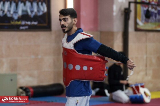 تمرين تیم ملی تکواندو آقایان