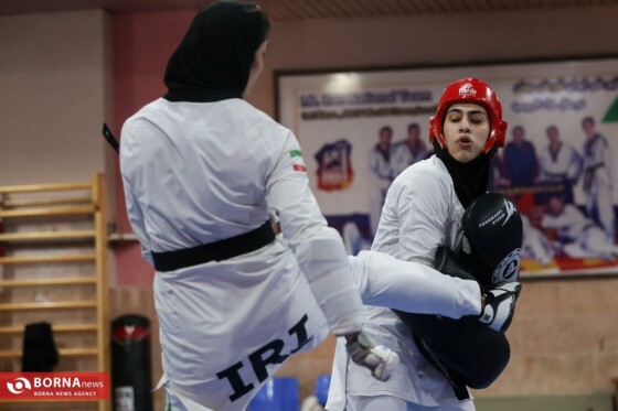 اردوی تیم ملی تکواندو دختران