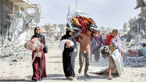 فیلم/  بازگشایی معابر و خیابان‌های شهر غزه