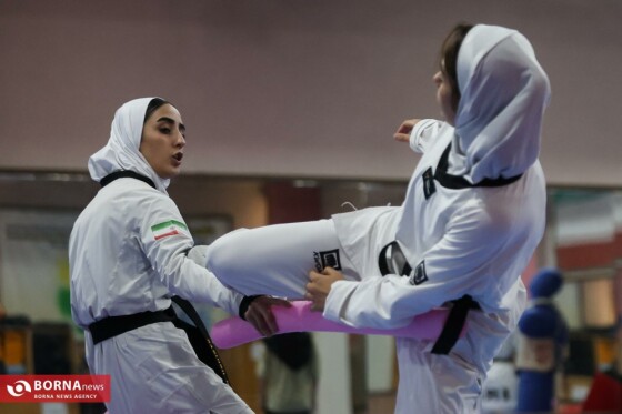 اردوی تیم ملی تکواندو دختران