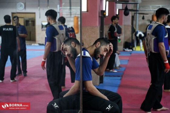 تمرين تیم ملی تکواندو آقایان