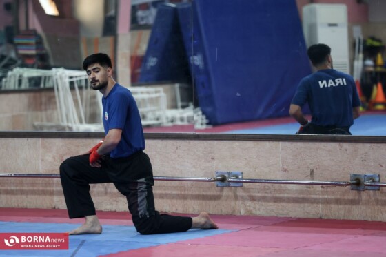 تمرين تیم ملی تکواندو آقایان