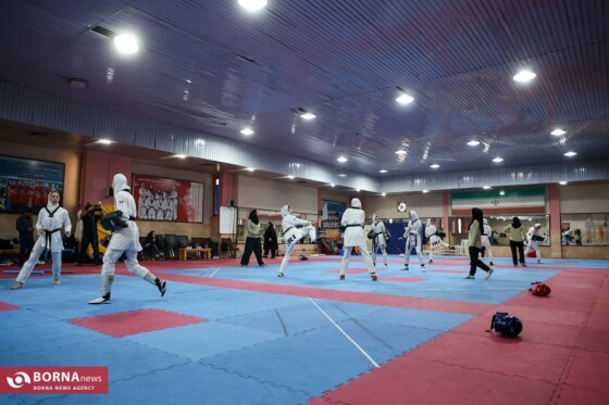 اردوی تیم ملی تکواندو دختران