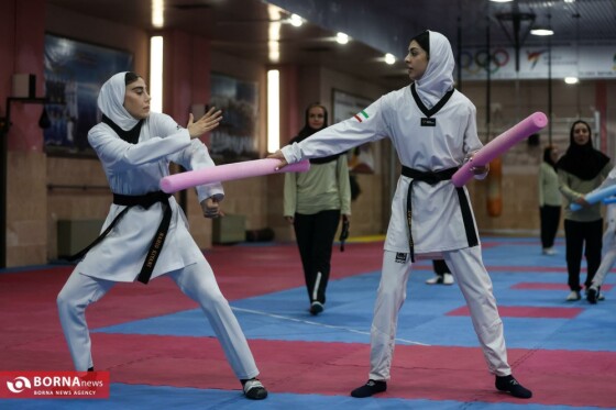 اردوی تیم ملی تکواندو دختران
