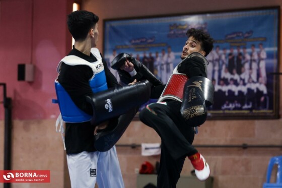 تمرين تیم ملی تکواندو آقایان