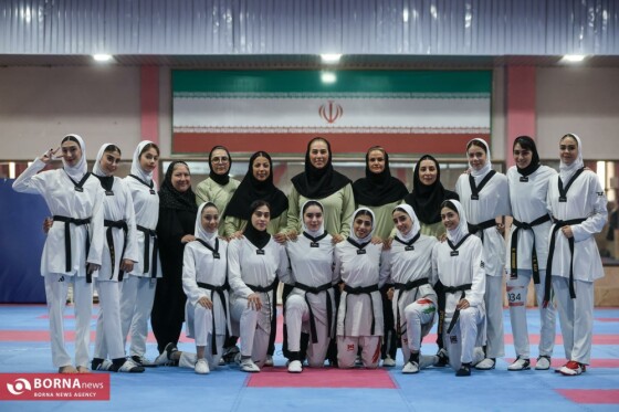 اردوی تیم ملی تکواندو دختران