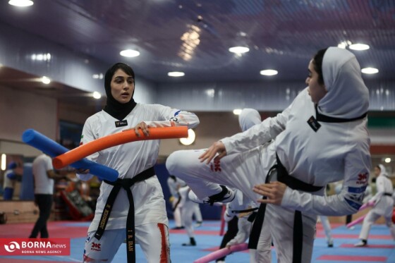 اردوی تیم ملی تکواندو دختران