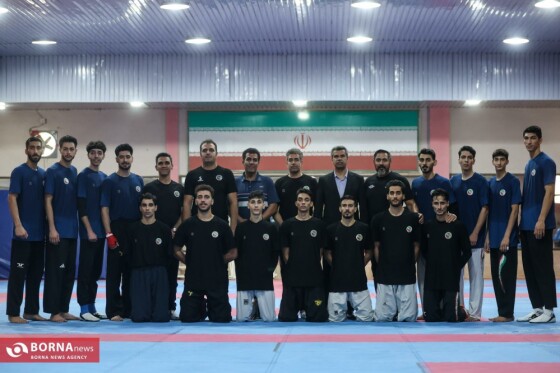 تمرين تیم ملی تکواندو آقایان