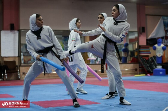 اردوی تیم ملی تکواندو دختران