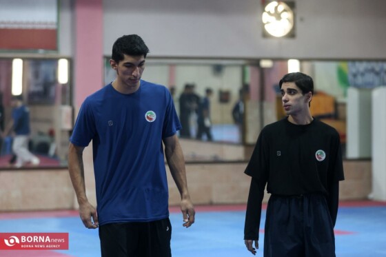 تمرين تیم ملی تکواندو آقایان